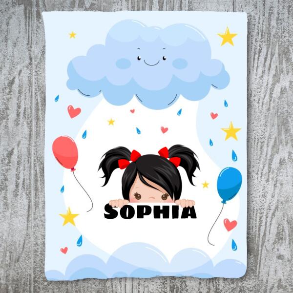 Customized Blanket for kids With Name