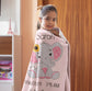 Customized Birth Info Blanket For Kids