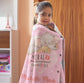 Personalized Birth Info Fleece Blanket For Kids