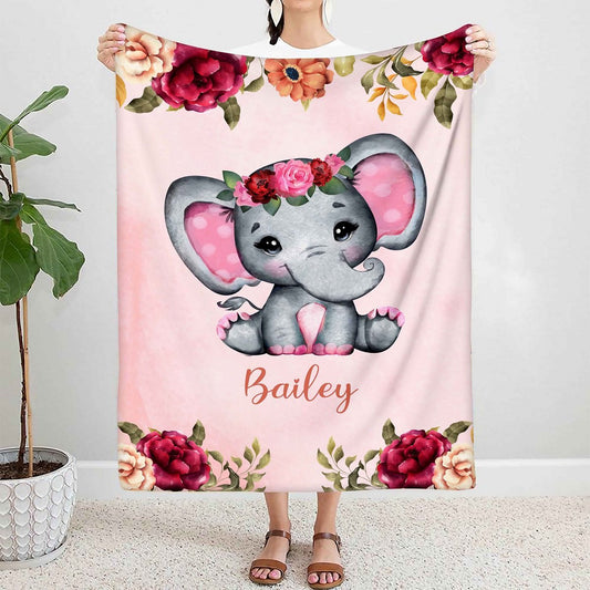 Customized Name Blanket For Kids